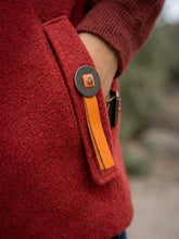 Cargar imagen en el visor de la galería, Abrigo Grace Rojo