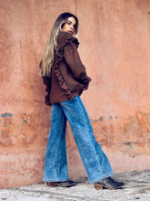 Cargar imagen en el visor de la galería, Chaleco Amanda Café (ap1)