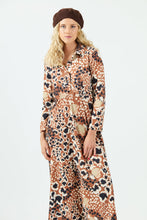 Cargar imagen en el visor de la galería, Vestido Kaya Camel/Crudo (ap)
