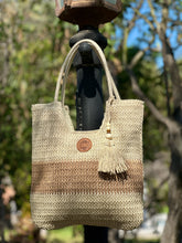 Cargar imagen en el visor de la galería, Bolso Yute Bicolor
