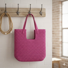 Cargar imagen en el visor de la galería, Bolso Yute Fucsia
