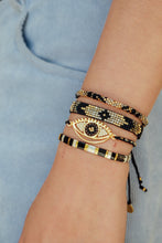 Cargar imagen en el visor de la galería, Lucca BE-S-8537 (Negro, Hueso, Dorado) de Mishky
