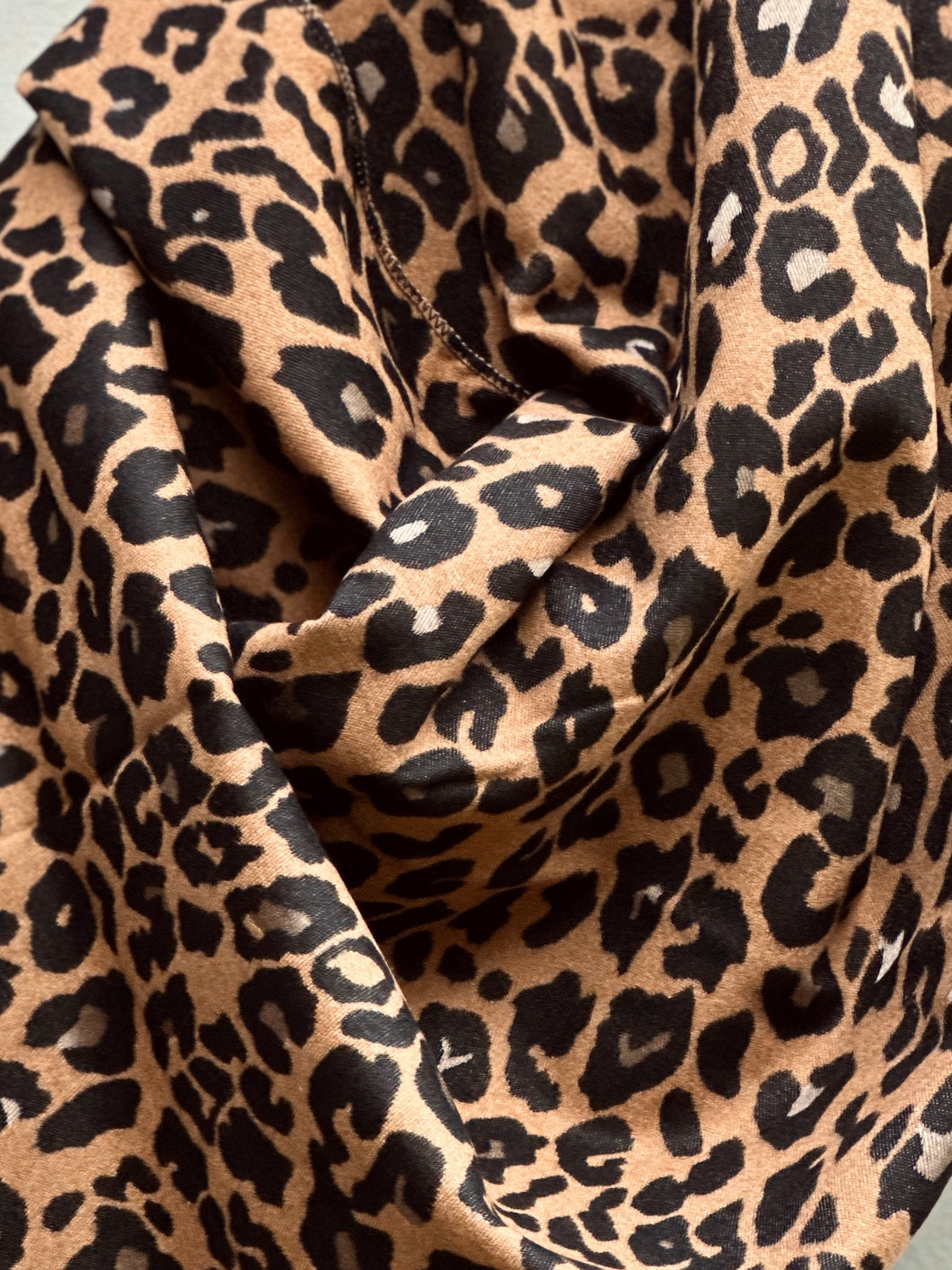 Maxi Bufanda Print Camel