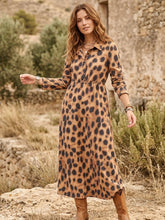 Cargar imagen en el visor de la galería, Vestido Kaya Camel/Negro
