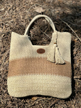 Cargar imagen en el visor de la galería, Bolso Yute Bicolor
