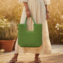 Cargar imagen en el visor de la galería, Bolso Yute Verde
