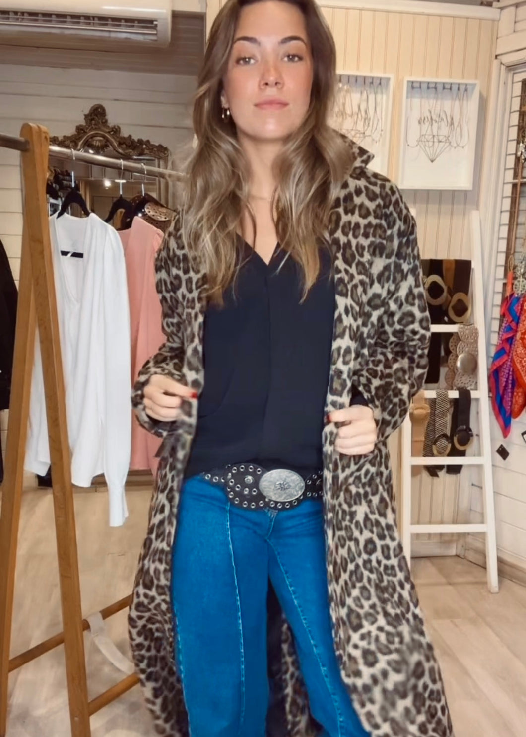 ABRIGO SARABI PRINT