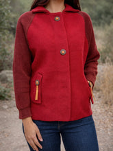 Cargar imagen en el visor de la galería, Abrigo Grace Rojo

