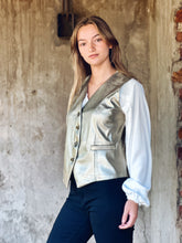 Cargar imagen en el visor de la galería, Gilet Texas Croco Foil (ap)
