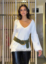 Cargar imagen en el visor de la galería, Chaleco Gloria Crudo
