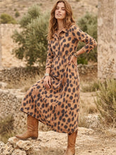 Cargar imagen en el visor de la galería, Vestido Kaya Camel/Negro
