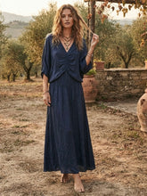 Cargar imagen en el visor de la galería, Vestido Octavia Azul
