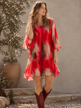 Cargar imagen en el visor de la galería, Vestido Monet Rojo

