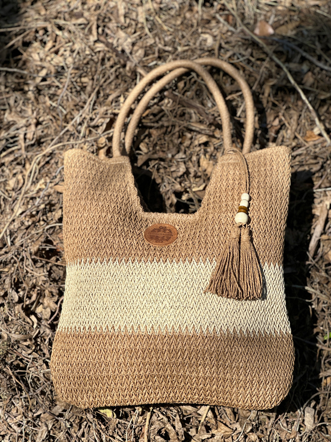Bolso Yute Bicolor