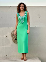 Cargar imagen en el visor de la galería, VESTIDO ABRIL VERDE (ap)
