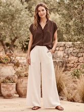 Cargar imagen en el visor de la galería, Blusa Bolonia Café
