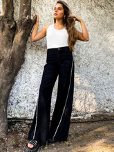 Cargar imagen en el visor de la galería, PALAZZO JULIA NEGRO/BLANCO
