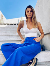 Cargar imagen en el visor de la galería, JEANS EMMA CULOTTE AZULINO (ch1)
