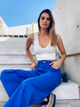 Cargar imagen en el visor de la galería, JEANS EMMA CULOTTE AZULINO (ch1)
