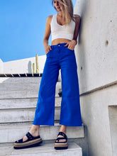 Cargar imagen en el visor de la galería, JEANS EMMA CULOTTE AZULINO (ch1)
