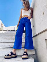 Cargar imagen en el visor de la galería, JEANS EMMA CULOTTE AZULINO (ch1)
