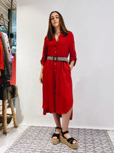 Cargar imagen en el visor de la galería, Vestido Camisero Ame Sandía (ap)
