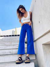 Cargar imagen en el visor de la galería, JEANS EMMA CULOTTE AZULINO (ch1)
